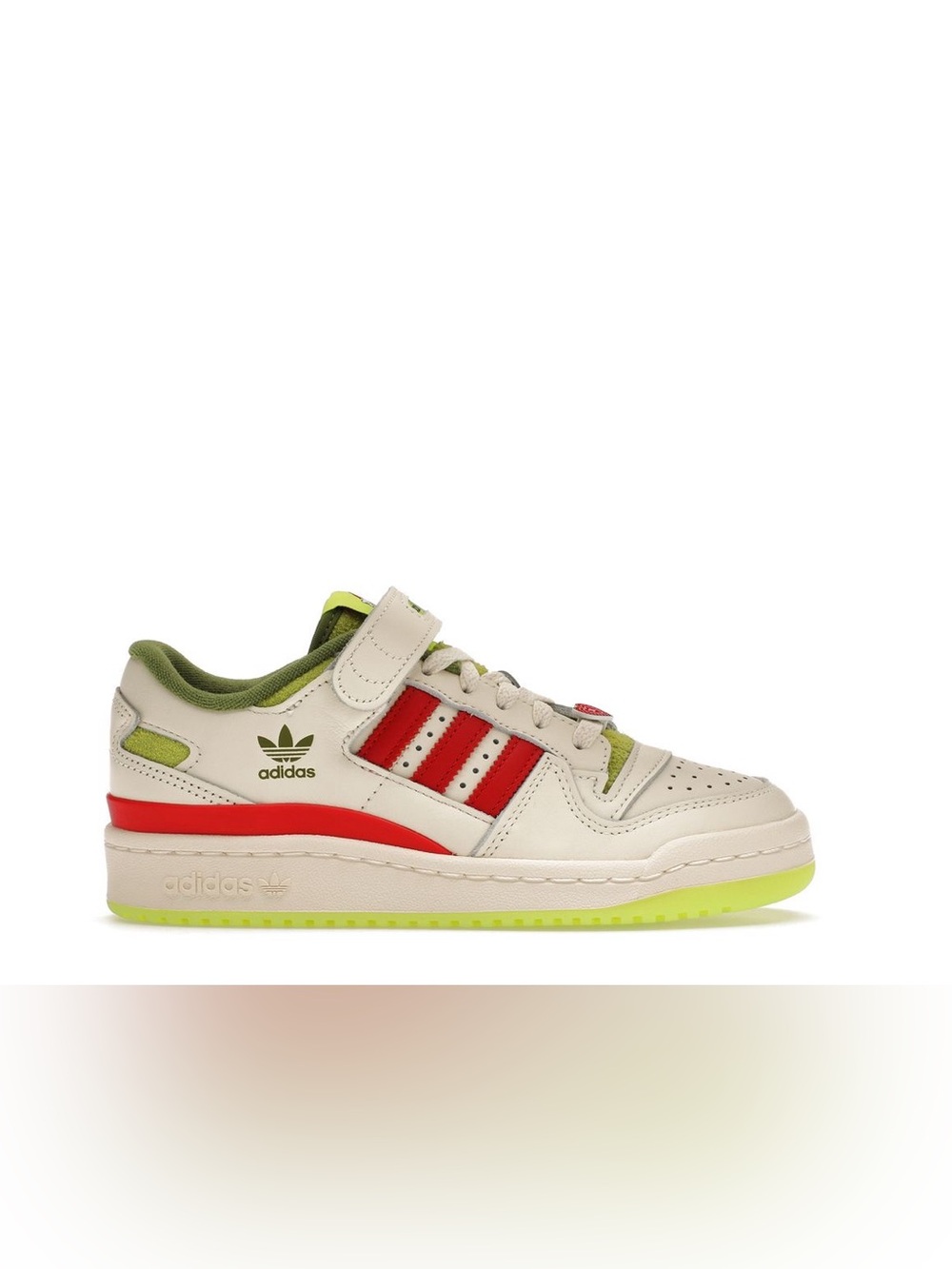 adidas Forum Low x The Grinch Cream White 10M - NWT Full Color